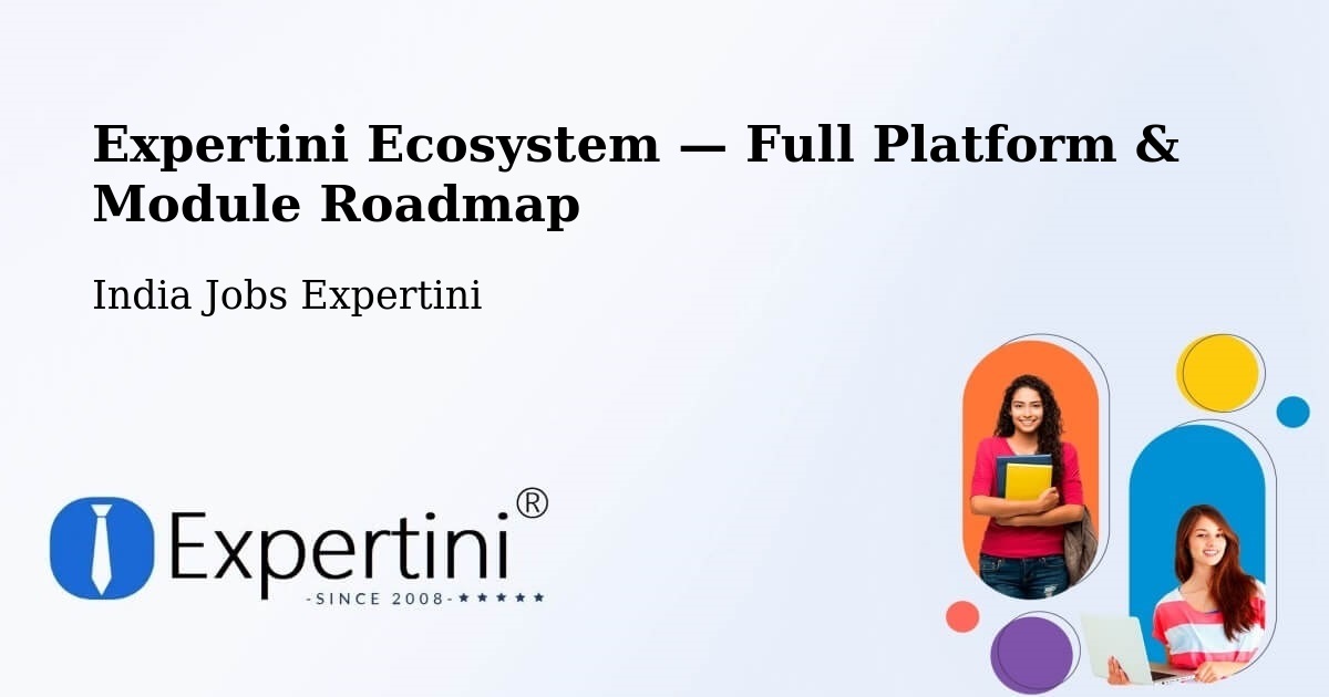 Expertini Ecosystem — Full Platform & Module Roadmap – Kusumba