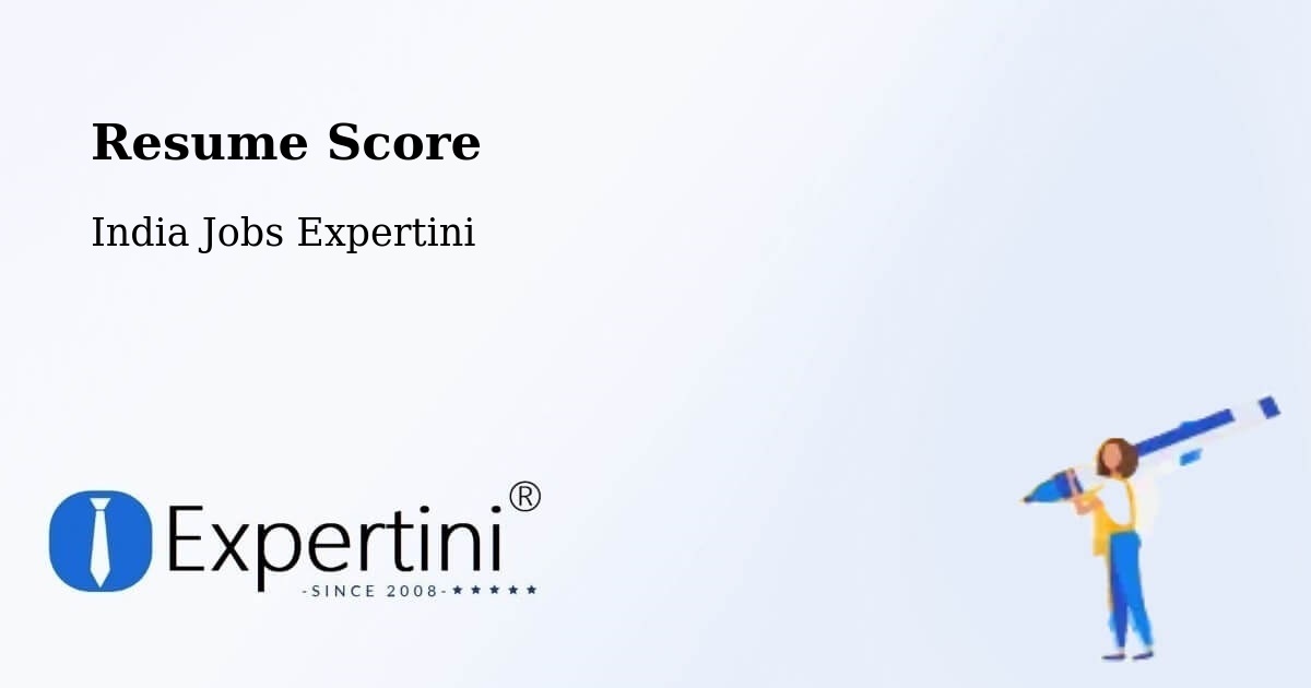 Resume Score & Job Description Match Tool – Kusumba - India Jobs Expertini